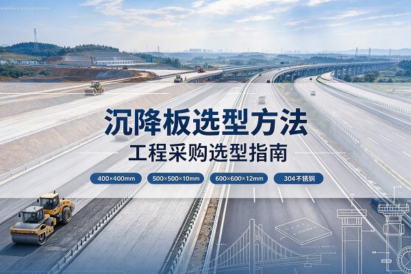 富平沉降板选择方法
