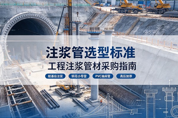 富平注浆管选型标准